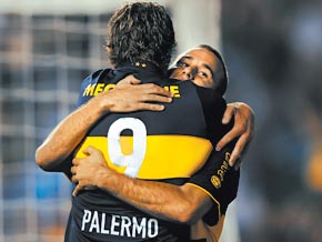 Riquelme, Palacio y esa bronca