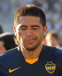 Riquelme fue elegido el mejor jugador luego de Maradona