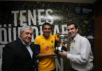 Riquelme gana la Copa MARCA al MVP del Boca-River