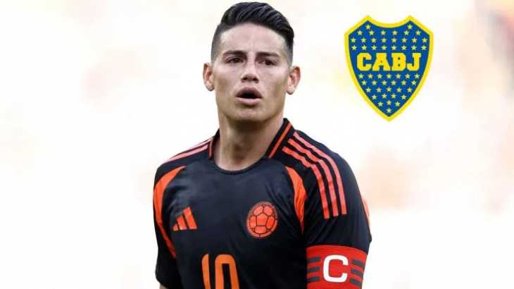 Inesperado: James Rodríguez respondió por primera vez sobre la chance de Boca