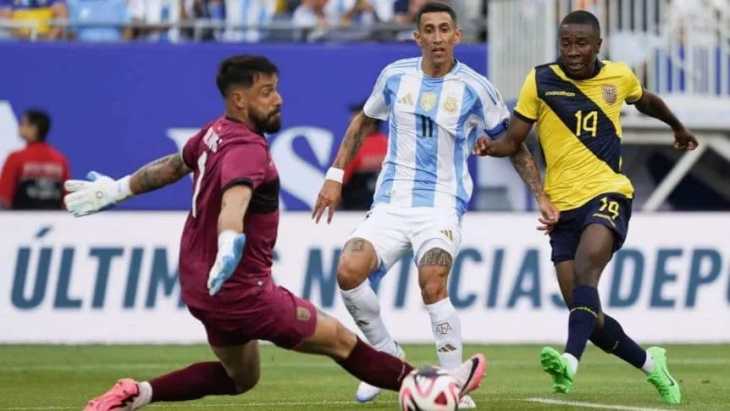 La Selección Argentina, sin Messi de titular: el reciente antecedente ante Ecuador