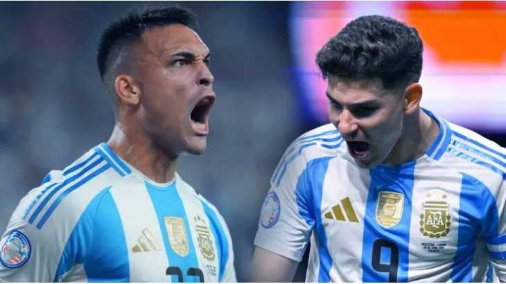 No se vio: la reacción de Julián Álvarez al gol de Lautaro Martínez en Argentina vs. Chile