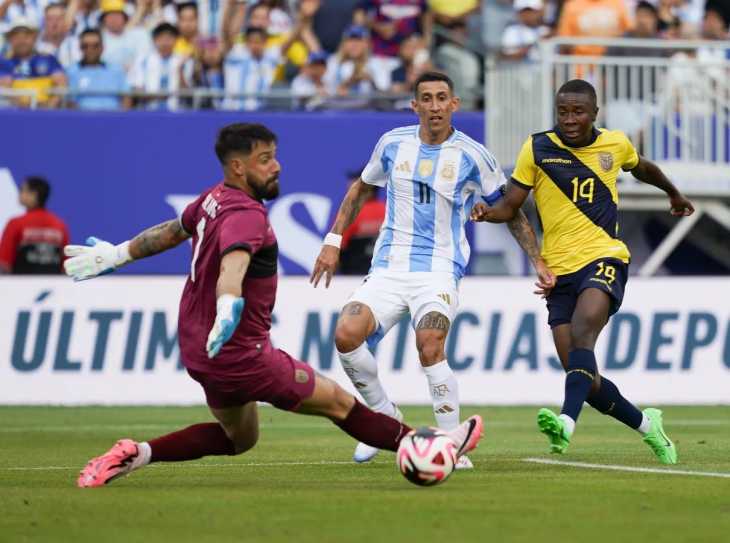 VIDEO: El gol de Ángel Di María para la victoria de Argentina ante Ecuador