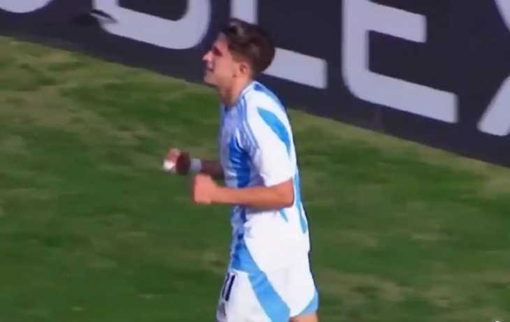 VIDEO: El golazo de Giuliano, el hijo del Cholo Simeone, para la Selección Argentina Sub 23